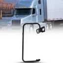 Right Black Mirror Bracket Replacement Fit for 1996-2017 Freightliner Century & 2004-2017 Freightliner Columbia