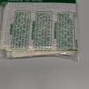 Ultra Thin Indoor Door Mat 17"x29", Washable Door Mat Indoor Entrance, Non Slip Rubber Backing Doormat Low-Profile Inside Entryway Mat, Unique Herringbone Design Entry Mat, Khaki (FOLD) (43x75cm)