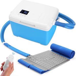 Ice Machine for Hip Back Belly After Surgery | Power-Saving Mode & Wireless Remote Control & Adjustable Timer & LED Screen, Lumbar Replacement Cold Therapy Compression Pad, Cryotherapy Pain Relief