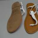 Amazon Essentials Women's Casual Thong Sandal with Ankle Strap, 13W