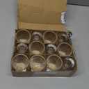 OBTANIM 12 Pack Shot Glasses, 1.5 oz Clear Shot Glass Cups Set with Heavy Base for Bar Restaurants Home