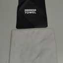 Travel Body Towel L Size Microfiber Quick Dry Lightweight for Men Women Camping Hiking Beach Swimming Pool Hot Yoga Mat Towels(Light Grey, 1 Pack L)