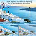 Compatible for iPhone 11, 11 Mini, 11 Pro & iPhone 11 Pro Max Camera Lens Protector (3+1 Pack) - Bling Sparkling Glitter, Anti-Scratch Camera Cover with Tempered Glass, Case Friendly (Pink)