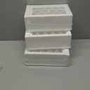 ZENFUN 3 Pack Plastic Stackable DrawerStorage Drawers Bins, Small Drawer-type Desk Organizer Boxes, Translucent Small Chest of Drawers, Stackable Drawers for Home, Office, Desktop