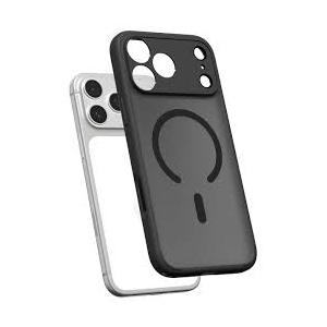  iPhone 17 Pro Max Case Ultra Hybrid MagFit Case Mobile Phone Case Transparent Compatible with MagSafe Frost Black