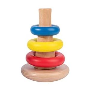 Adena Montessori Baby Toys for 6-12months Rocking Stacker Designed for Toddlers