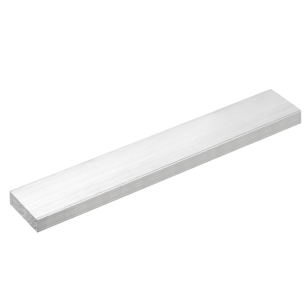 uxcell Square Aluminum Flat Bar, 1/2" Thick 1.6" Width 10" Length Square Aluminum Bar 6061 Aluminum Flat Plate, 12 x 40 x 254mm T6511 Solid New Mill Stock for Industrial Building