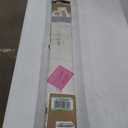 CHICOLOGY Mini Blinds for Indoor Windows  71"W x 60"H, White Horizontal Vinyl Blinds | Cordless | Easy to Install | Sleek Low-Profile Fit for Doors, Offices, Kitchens & Apartments