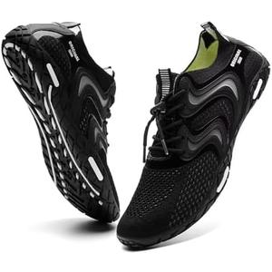 YALOX Water Shoes Men's Women's Swim Shoes Outdoor Beach Barefoot Quick-Dry Aqua Pool Socks Swimming Yoga Surfing Exercise Size 44