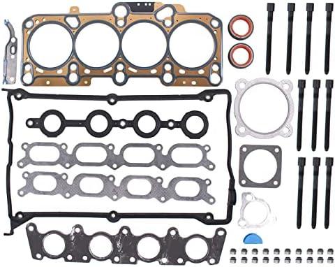NewYall 1.8L Engine Cylinder Head Gasket Set with Bolts for Audi A4/A4 Quattro 01-06, TT/TT Quattro 00-06, Volkswagen Beetle 99-05, Golf 00-06, Jetta/Passat 00-05