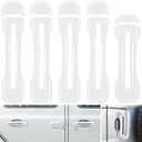 Door Handle Inserts Cover Trim+Tailgate Handle Cover for 2018-2024 Jeep Wrangler JL JLU Sports Sahara Freedom Rubicon Unlimited Gladiator JT 2-Door & 4-Door Exterior Accessories (White 5PCS)