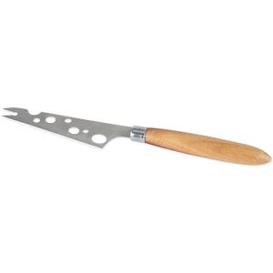 Twine Soft Cheese Knife - Stainless Steel Knife Set - Charcuterie Tools Cheese Board Accessories - Stainless Steel and Wood, Set of 1
