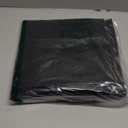 Tarp Heay Duty Waterproof 8x8ft,Black Tarp Cover Plastic Poly Tarpaulin for Outdoor Cover,Emergency Rain,Roof, Pool, Boat,Camping - Multipurpose with 16Mil Thickness