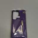 for Samsung Galaxy S26 Ultra Crossbody Wallet Case with Zipper Pocket for Women, PU Leather Lanyard Strap & Flip Kickstand Cover for Galaxy S26 Ultra ZP Purple
