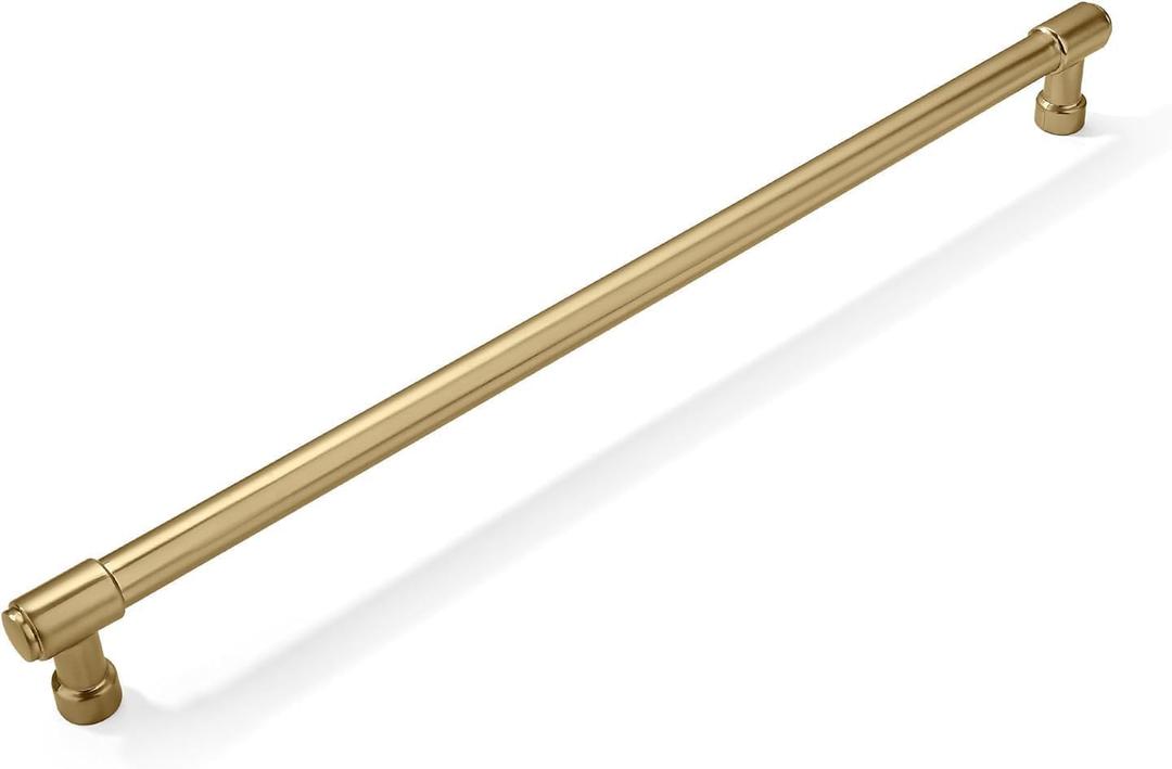 khtumeware Appliance Pulls Champagne Bronze 12 Inch(305mm) Center to Center 3 Pack Heavy Duty Drawer Pulls Kitchen Cabinet Handle Cabinet Hardware