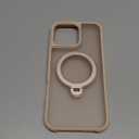 Peerock 360 Spin Magnetic Stand (Pro-Version) for iPhone 16 Pro Max Case (Compatible with MagSafe) [Military Drop Protection] Matte Translucent Shockproof Protective Phone Case 6.9'', Desert Titanium