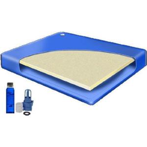 Dijkoo Zymise Super Single 48 x 84 Semi Waveless Waterbed Mattress