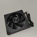 Jungle Leopard Transwarp 140mm ARGB Case Fan, Infinity Mirror 5V ARGB PWM Case Fan 140mm Single Pack Suitable for Computer Case Pc Cooling Fans-Black