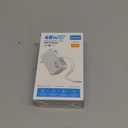 4 in 1 Retractable Wall Charger with Dual Cables,40W Retractable Phone Charger Wall Plug with Dual USB Ports,20W USB C Chargers Block Fast Charging for iPhone 17 16 15 14 13,LG, Galaxy S24 23,Pixel (White)