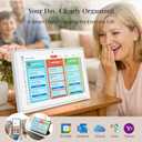 WiFi Digital Calendar Smart Family Planner:Electronic Calendar Smart Touchscreen Display with Video Call, Chore Chart & Shared Family Schedule,Gifts for Women Men, Gifts for Mom Dad