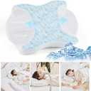 CPAP Pillow for Side Sleepers-Height Adjustable Memory Foam Pillow for CPAP Mask User-Reduce Full Mask Air Leak&Pressure for Back and Side Sleepers