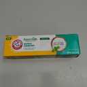ARM & HAMMER Essentials Whiten & Strengthen Fluoride Toothpaste-4 Pack of 4.3oz Tubes, Fresh Mint- 100% Natural Baking Soda- Fluoride Toothpaste