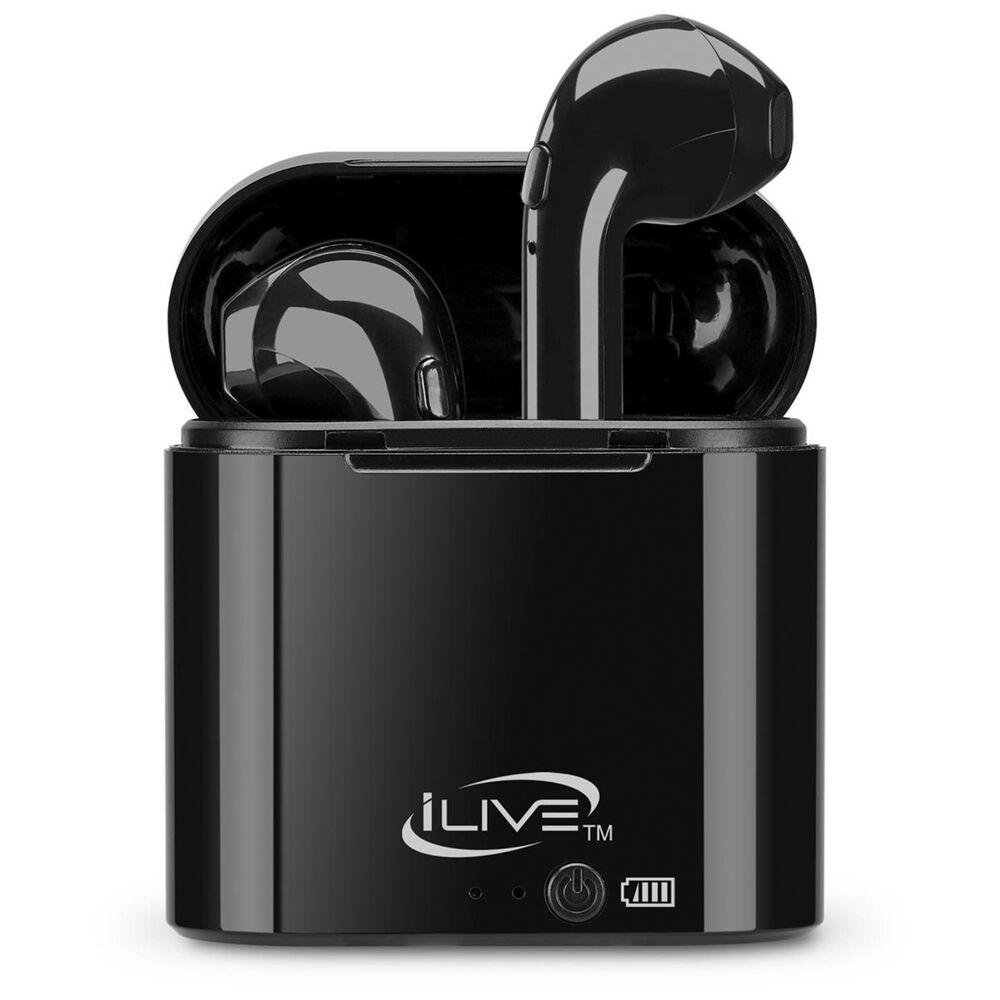 iLive True Wireless Bluetooth Earbuds in Black