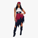 Morph Pirate Costume Women, Pirate Costume Adults, Womens Halloween Costumes Size M