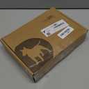 No Pull Dog Harness Adjustable Reflective Oxford Easy Control Large Dog Harness with A Free Heavy Duty 5ft Dog Leash L