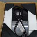 EUHOMY Nugget Ice Maker Countertop with Handle, Ready in 6 Mins, 34lbs Per Day, Removable Top Cover, Auto-Cleaning, Portable Sonic Ice Maker with Basket and Scoop, for Home/Party/RV/Camping (Black)