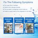 WPW10498976 W10498976 Refrigerator Ice Maker Water Inlet Solenoid Valve for Whirlpool Maytag Kenmore W10420082 WPW1049897 W10498974 AP6022334 PS11755667 K-78200 IMV-576 k-78186 K-78186-AM 2315508