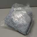 Bathroom Rugs Non Slip 24"x16", Absorbent Bath Mats Quick Dry, Shaggy Microfiber Bath Rugs, Extra Soft Plush, Machine Washable Bath Mats for Bathroom Floor, Tub and Shower, Blue Grey