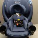 Graco Turn2Me 3-in-1 Rotating Convertible Car Seat, Brighton, Rear-Facing Rotation Only, Forward-Facing Mode, Highback Booster Up to 100 lbs, Adjustable Headrest & Harness, Steel Reinforced Frame, Manufacturing Date: 2026/04/09 Expiry: 2036