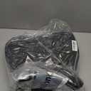 CompuClever Lumbar Support Pillow for Office Chair & Car Seat, Ergonomic Memory Foam Back Cushion with Dual Adjustable Straps, Breathable Mesh, Support for Long Sitting, Work, Driving & Gaming