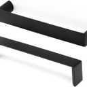 10 Pack 5 Inch Matte Black Cabinet Pulls Black Cabinet Handles Black Hardware for Kitchen Cabinets 1648 Drawer Bedroom Dresser Bathroom Vanity Cupboard