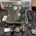 Breville BES870XL Barista Express Espresso Machine, Brushed Stainless Steel, Craft café-quality espresso shots, lattes and cappuccinos at home with this manual coffee maker with built-in grinder