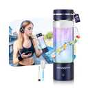 5.0 Upgrade 4000PPB High Concentration Hydrogen Water Bottle GeneratorNO.1-24-Hour Hydrogen Lock SPE PEM Technology, Double Hydrogen Content & High Borosilicate Glass for Post-Workout Recovery