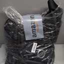 NICETOWN Pitch Black Solid Thermal Insulated Grommet Blackout Curtains/Drapes for Bedroom Window (2 Panels, 42 inches Wide by 63 inches Long, Black)