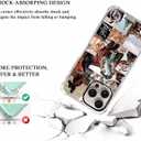 Case for iPhone 16 Pro with Cowboy Art Design,Cowgirl Riding Horse Wild West Scenery Pattern,Trendy Soft TPU Bumper Phone Cover(16pro,Western)