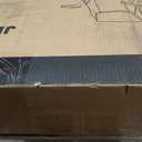 NEO Chair Desk Office Gaming Computer Chair Ergonomic Executive Mid-Back Leather with Adjustable Padded Flip-Up Armrests Cushion Wheels Swivel for Home Study Task (All Black)