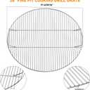 only fire BBQ Solid Stainless Steel Cooking Grate for Grill, Fire Pit, 36-inch