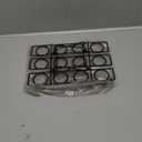 2-Piece Ice Cream Cone Baking Racks - Cupcake Display Stands - Cone Holders for Home Kitchen - Black