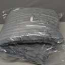 Couch Cover for Dogs Washable, Fuzzy Pet Couch Covers for 2 Cushion Sofa Pet Friendly, Non Slip Sofa Cover (Blue-Grey, 23.6" x 47"/60 x 120cm)