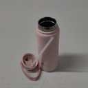 POWCAN 26 oz Insulated Water Bottle with 2-in-1 Straw and Spout Lid, Keep Cold 24H, Leak-Proof, Fits in Car Cup Holder, Stainless Steel Water Bottle for Sports, Travel, and School (Cotton Candy)