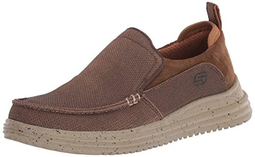Skechers USA Men's Men's Proven-Renco Loafer, BRN, 12