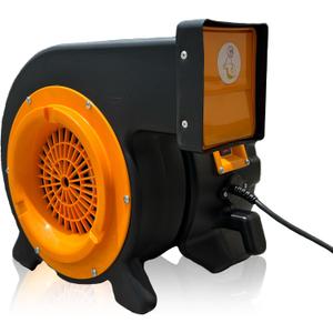 JumpOrange Bounce House Air Blower 1.5HP for Inflatables Bouncy Castle and Slides Commercial Cyclone Fan for Indoor and Outdoor Use
