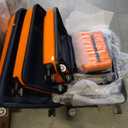 Coolife Luggage Expandable 5 Piece Sets PC+ABS Spinner Suitcase 20 inch 24 inch 28 inch (orange new)
