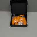 eXtremeRate Full Set Shell with Buttons Touchpad Cover Compatible with ps5 Edge Controller, Royal Orange Custom Replacement Decorative Trim Shell Front Back Plates Compatible with ps5 Edge Controller