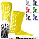 Lux Dual Grip Socks - Soccer Grip Socks for Men & Women - Engineered Performance & Comfort - Anti-Slip for Soccer