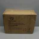 Famiware Star Dinnerware Set, Plates and Bowls Sets for 4 (12pcs), Ribbed Stoneware Dishes - Chip & Scratch Resistant, Microwave & Dishwasher Safe, Deep Forest